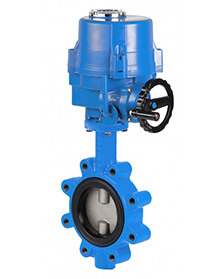 electrically actuated butterfly valve india