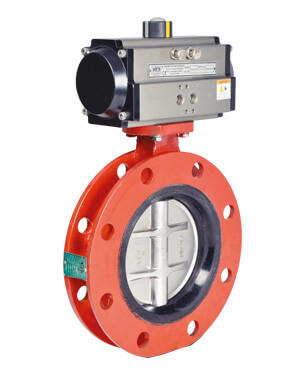 pneumatic butterfly valve